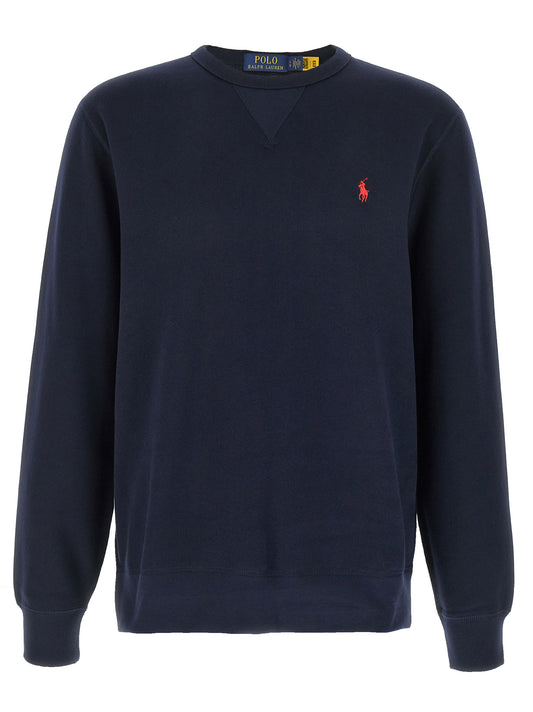 Polo Ralph Lauren Blue Cotton Sweatshirt
