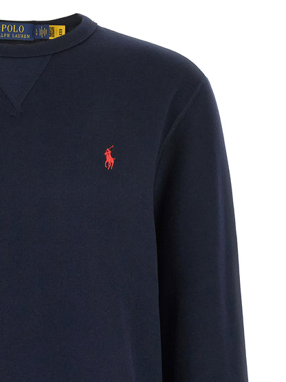 Polo Ralph Lauren Blue Cotton Sweatshirt