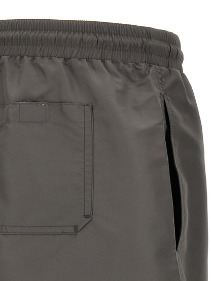 Brunello Cucinelli Gray Polyester Shorts