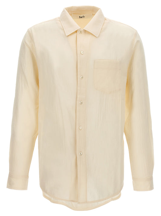 SÉFR White Cotton Blouse