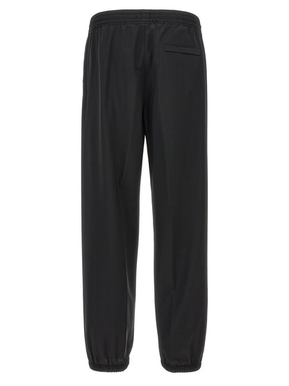 Givenchy Black Virgin Wool Casual Pants