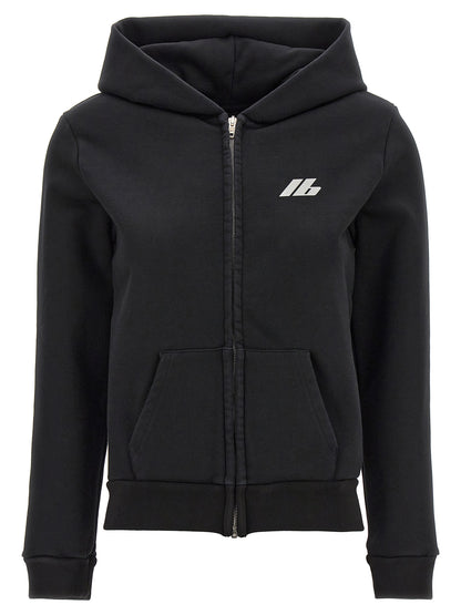 Balenciaga Black Cotton Sweatshirt