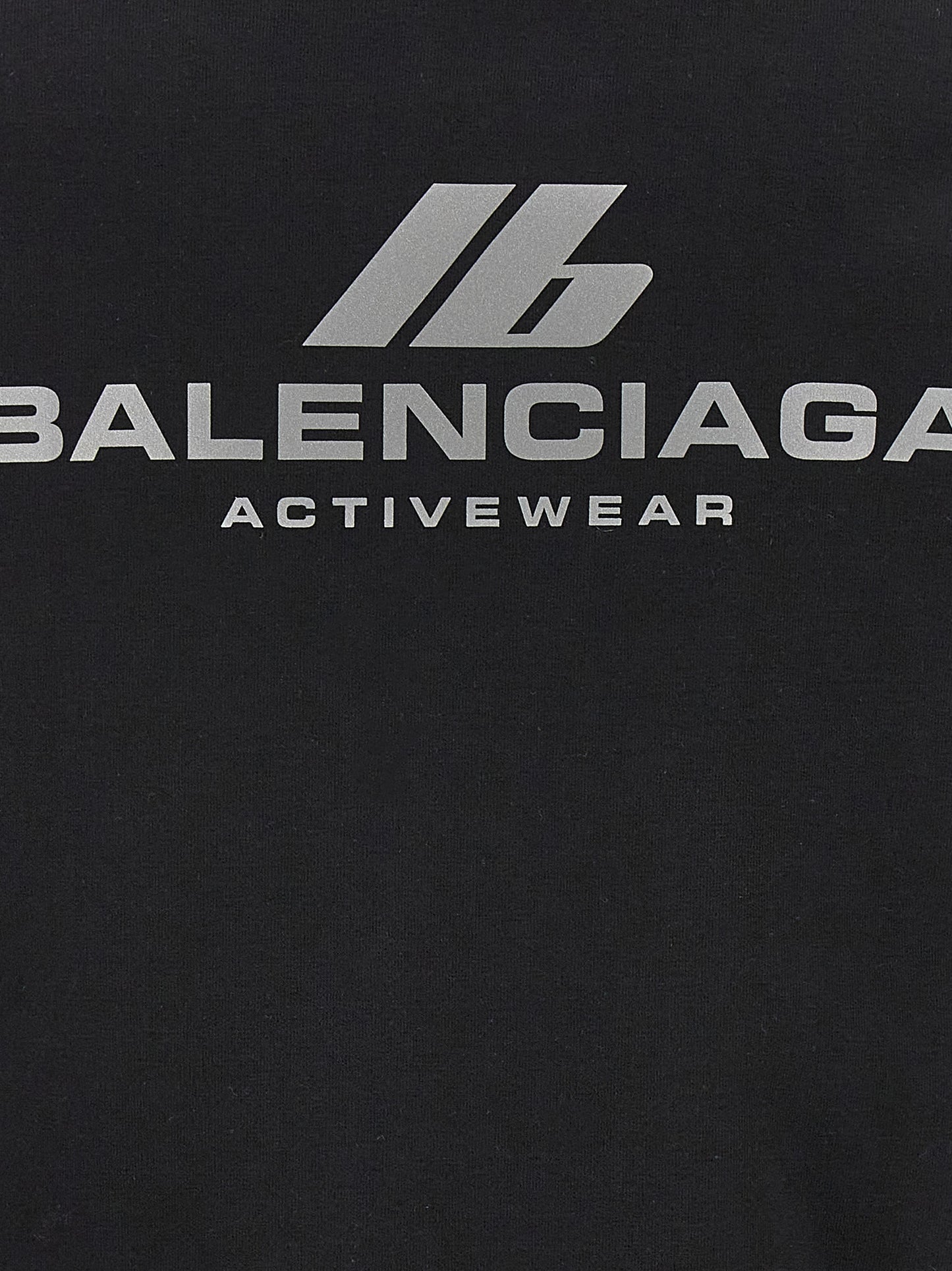 Balenciaga Black Cotton Sweatshirt