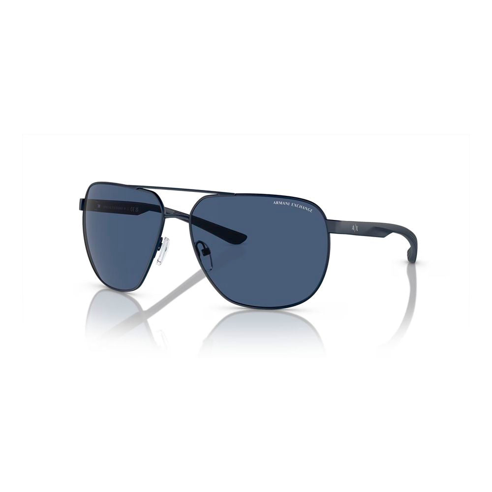 Armani Exchange Gray Metal Sunglasses
