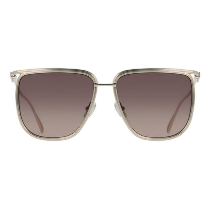 Ferragamo Gold Metal Sunglasses