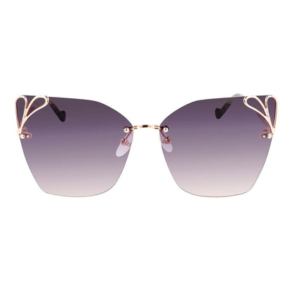 Liu Jo Gold Metal Sunglasses