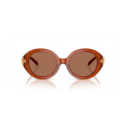 Tory Burch Brown Acetate Sunglasses