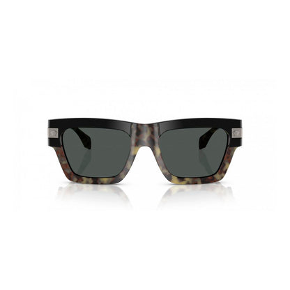 Versace Gray Acetate Sunglasses