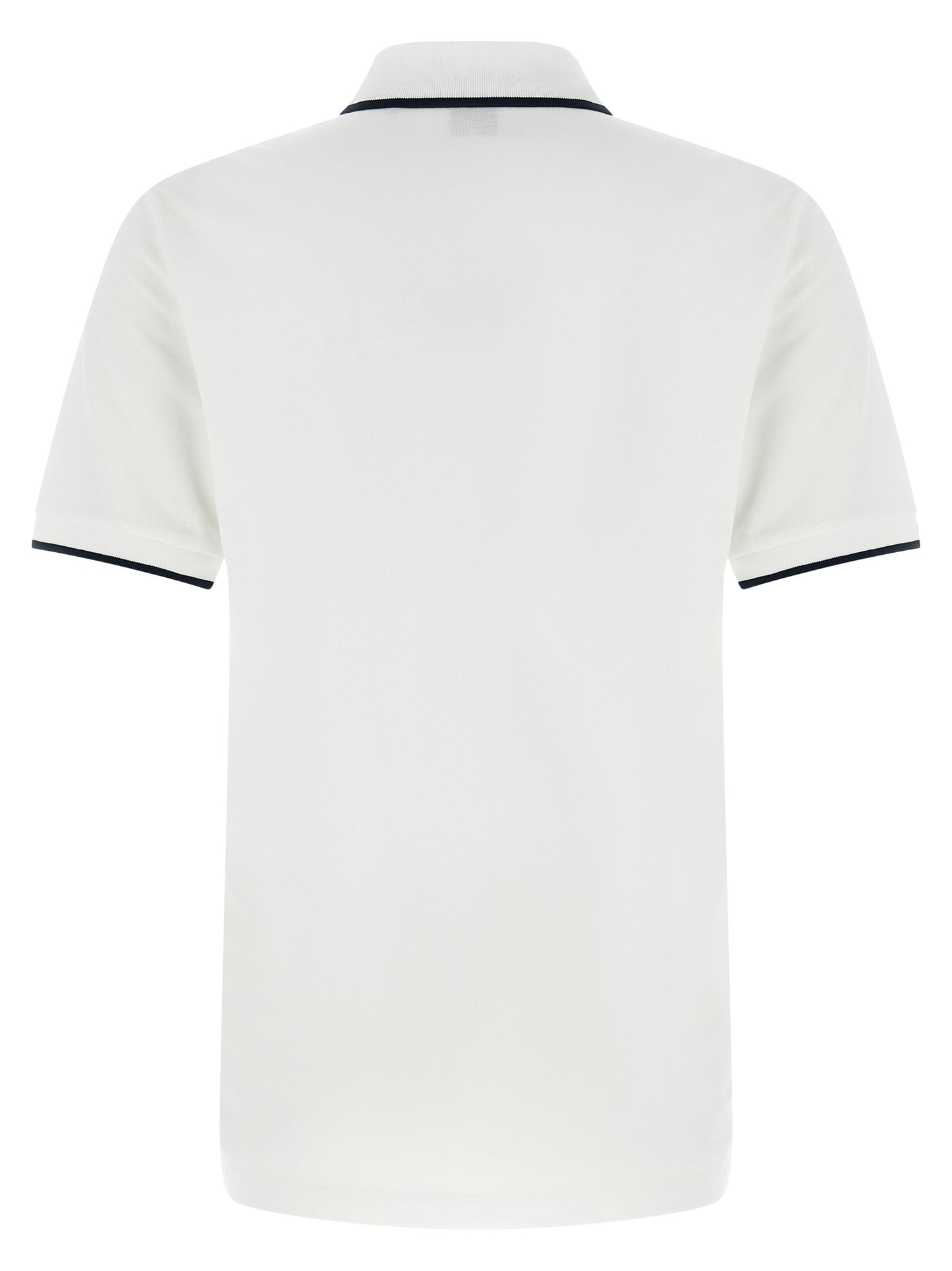 Hugo Boss White Cotton Polo Shirt
