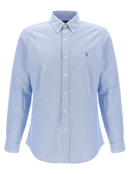 Polo Ralph Lauren Blue Cotton Blouse