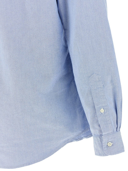 Polo Ralph Lauren Blue Cotton Blouse