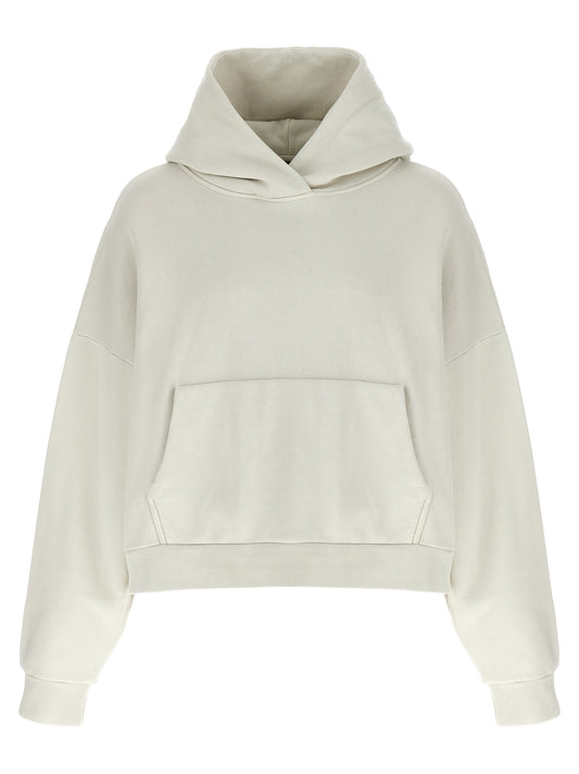 Sweatshirt Hoodie by Entire Studios for men in cotton beige features an luminous silhouette, showcasing a sophisticated hooded neckline and for a truly luminous look.