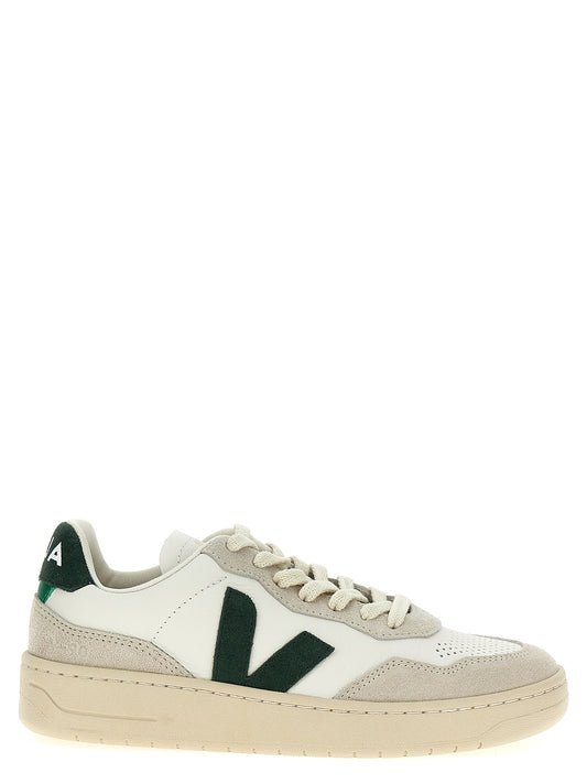 Sneakers by Veja for women in suede leather & rubber bicolour & green features an versatile design from the Women's Low Top Suede Leather & Rubber Sneakers collection, highlighting a versatile low-top style for a premium, high-fashion look.