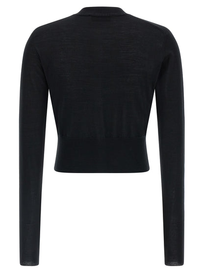 Vivienne Westwood Black Wool Cardigan