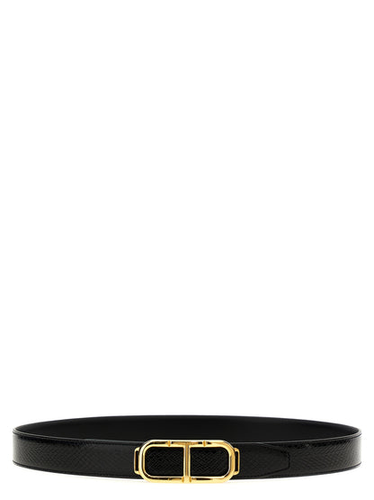 Belt by Tom Ford for men in patent python leather black & print features a bohemian chic silhouette, showcasing the bohemian chic Patent Python Leather Belt design with a sophisticated bohemian chic finish.