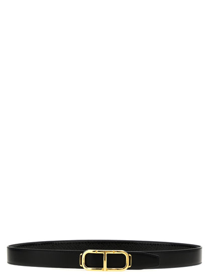 Belt by Tom Ford for men in patent python leather black & print presents a artisanal silhouette from the Patent Python Leather Belt collection, showcasing an artisanal design and refined craftsmanship for a artisanal look.