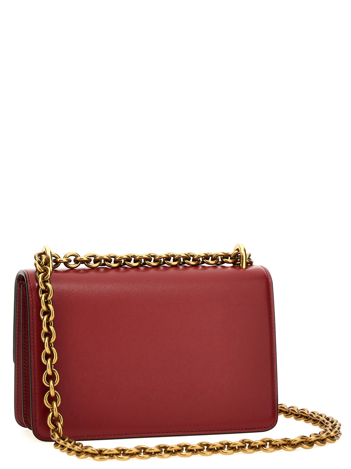 Valentino Garavani V Logo Calfskin Leather 2-in-1 Shoulder & Crossbody Flap Bag - Multicolor Red Signature