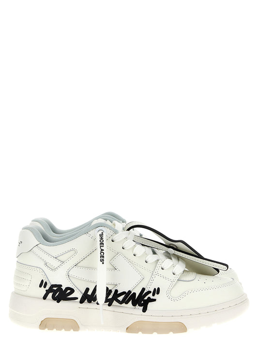 Sneakers by Off-White for women in polyester rubber leather bicolour, black, white & print presents a impeccable silhouette as Women's Low Top Polyester Rubber Leather Sneakers, expertly defined by a impeccable low-top style for a impeccable, high-fashion look.