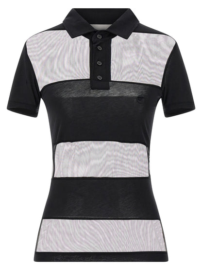 Coperni Black Cotton Polo Shirt