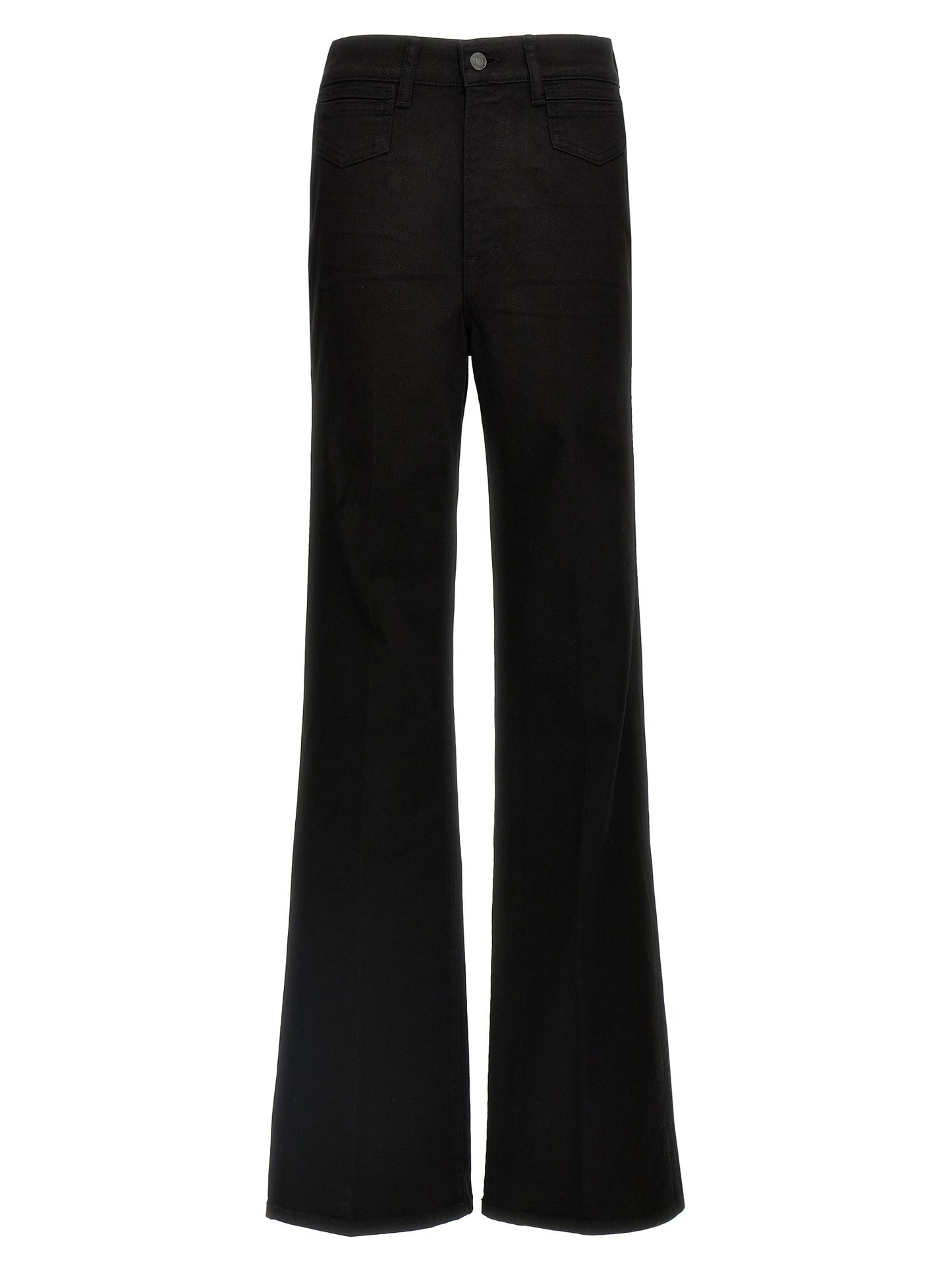 Tom Ford Black Cotton Flared Jeans