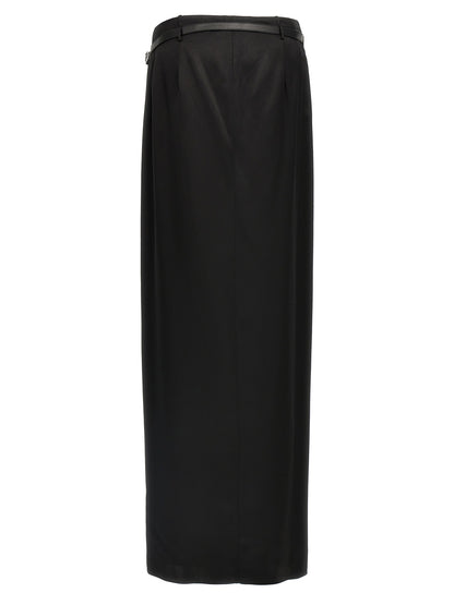 Tom Ford Black Silk Mini Skirt