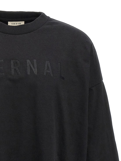 Fear Of God Black Cotton T-Shirt