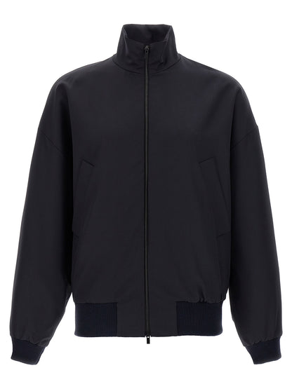 Fear Of God Blue Virgin Wool Full-Length Jacket