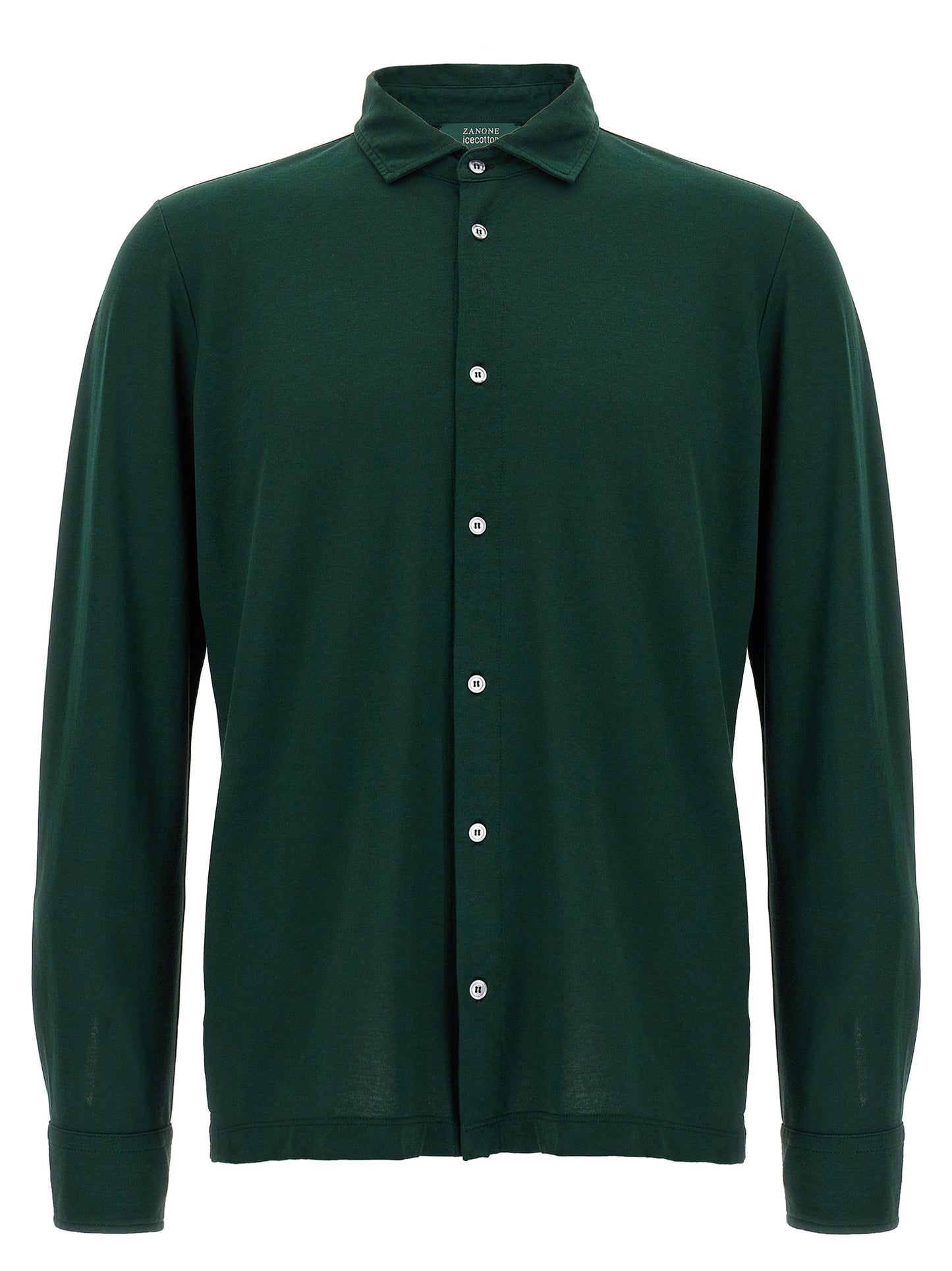 ZANONE Bicolor Cotton Blouse