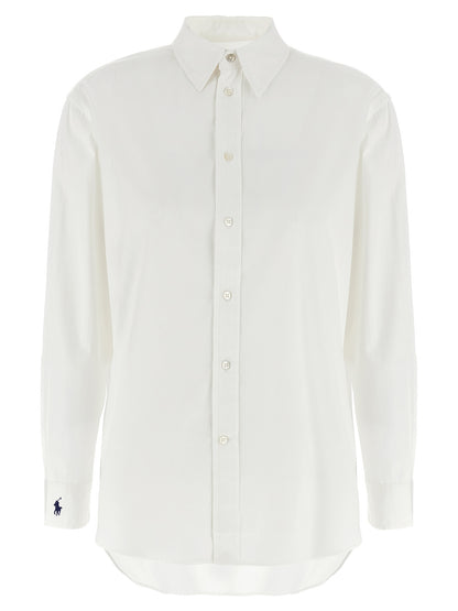 Polo Ralph Lauren White Cotton Blouse