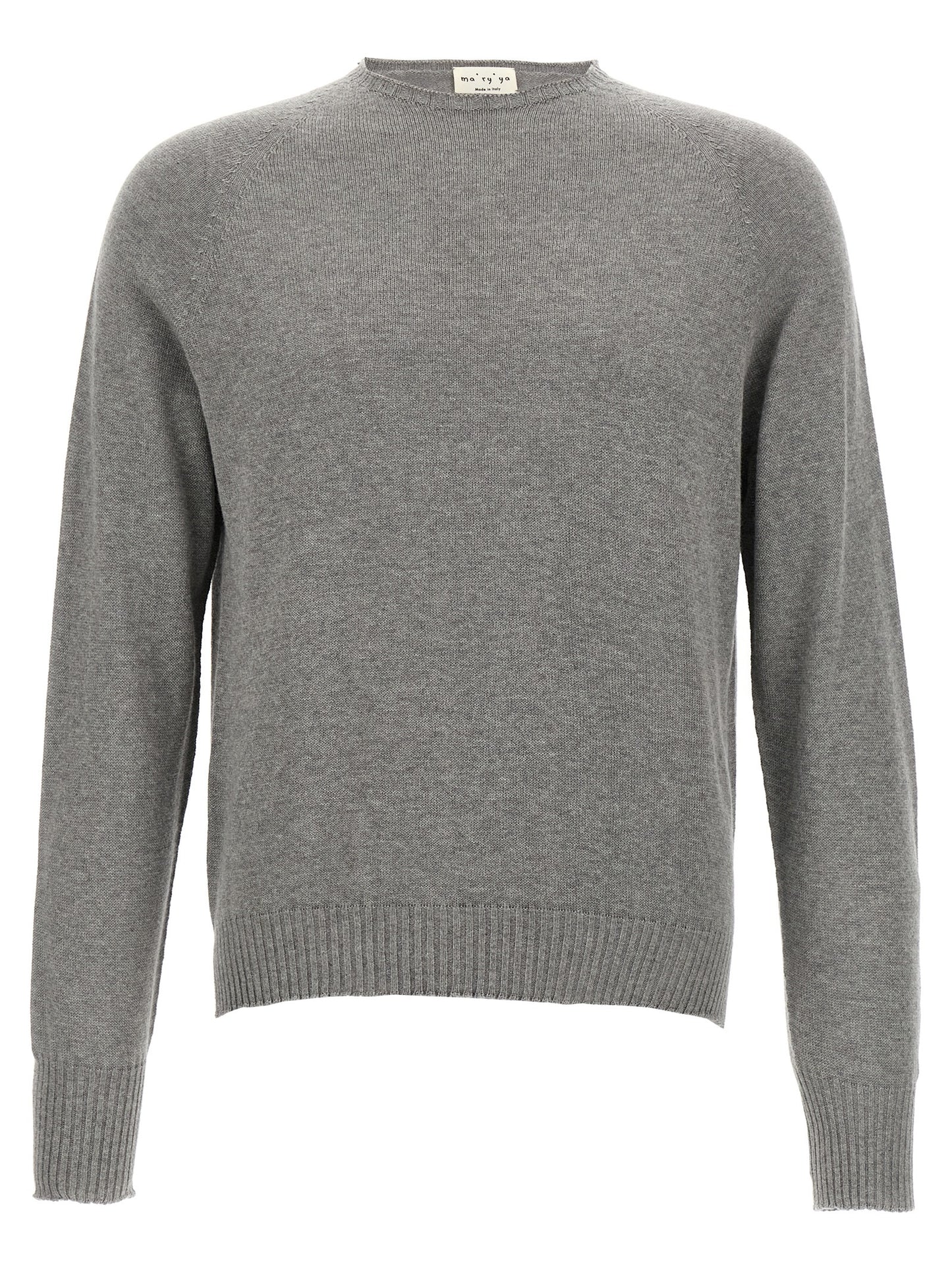MA'RY'YA Gray Cotton Cardigan