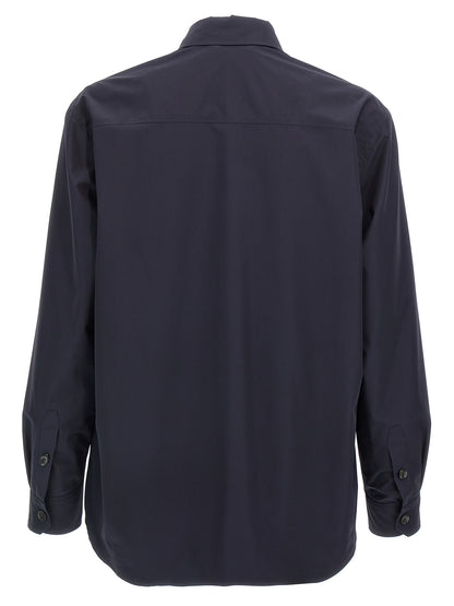 Brioni Blue Silk Jacket