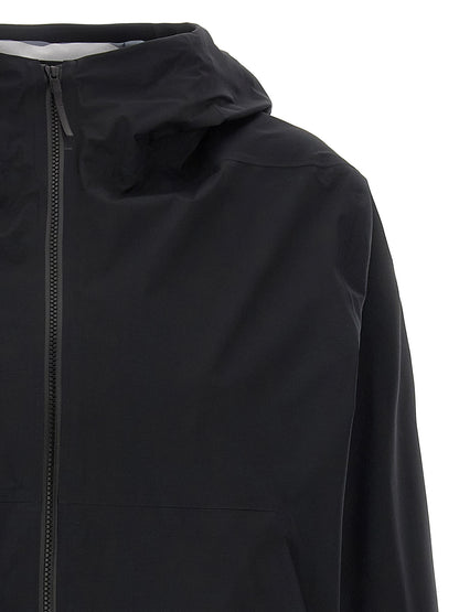 Arc'teryx Veilance Black Nylon Shell Jacket
