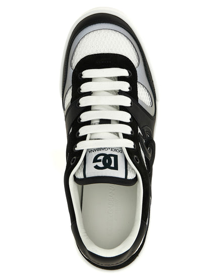 Dolce & Gabbana Bicolor Calfskin Sneakers