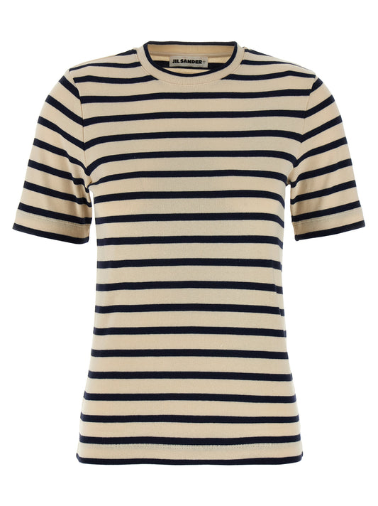 Jil Sander Multicolor Cotton T-Shirt