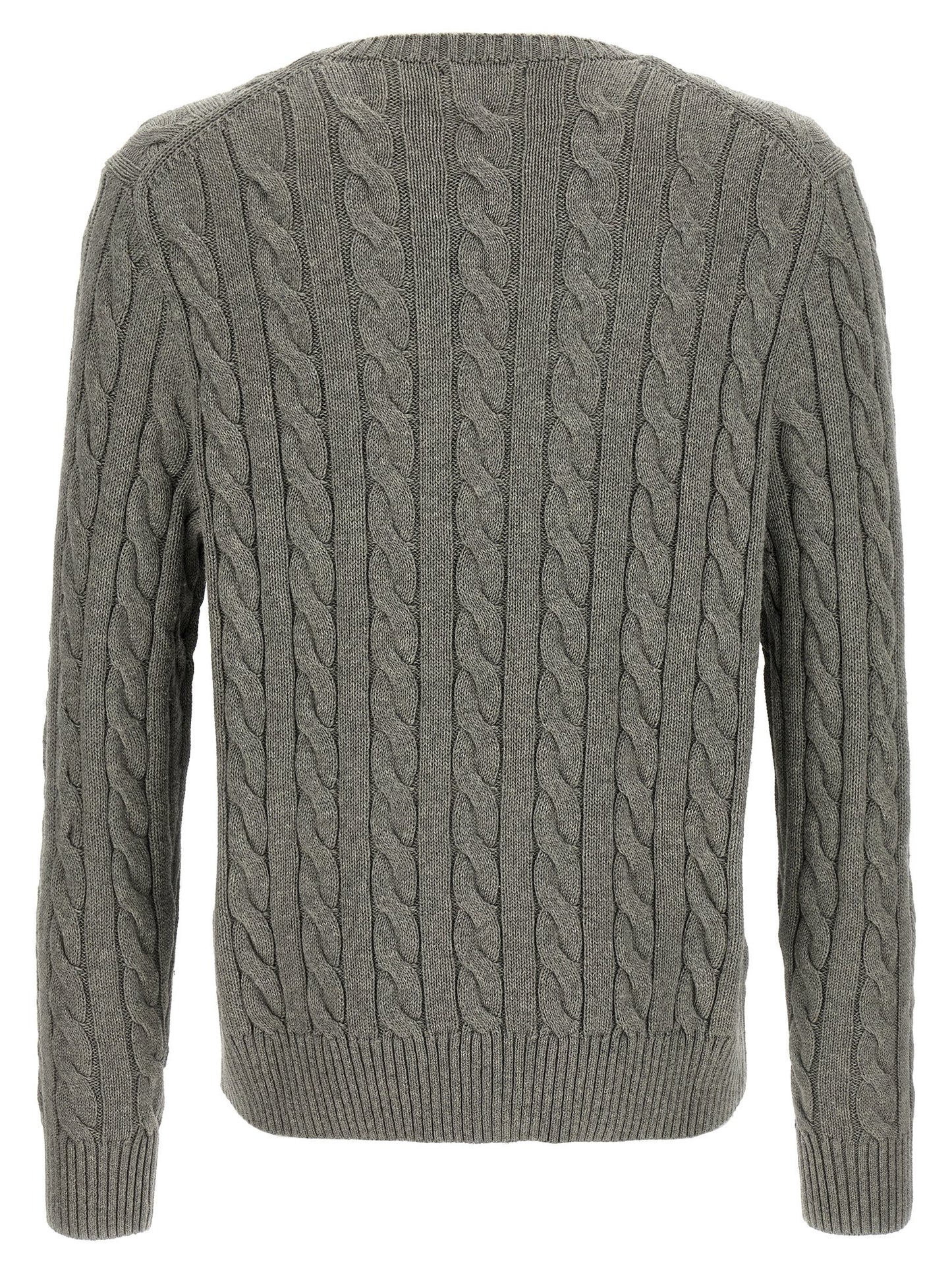 Polo Ralph Lauren Gray Cotton Cardigan