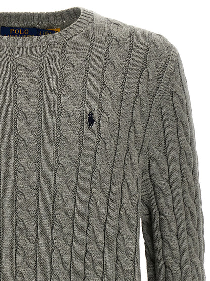 Polo Ralph Lauren Gray Cotton Cardigan