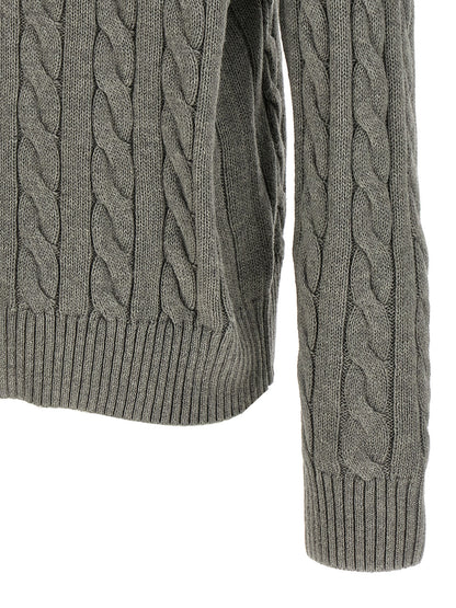 Polo Ralph Lauren Gray Cotton Cardigan