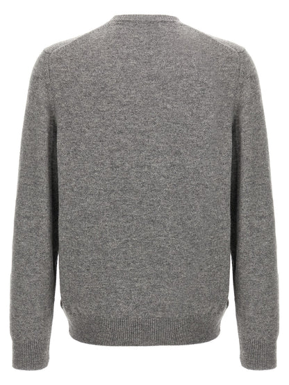 ZANONE Gray Virgin Wool Cardigan