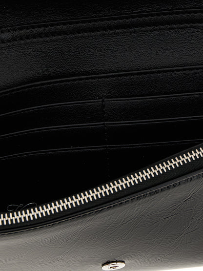 Roger Vivier Black Calfskin Cardholder