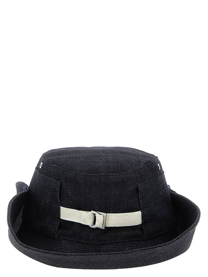 Jacquemus Blue Cotton Bucket Hat