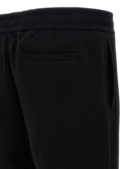 Versace Black Cotton Joggers (Workout Pants)
