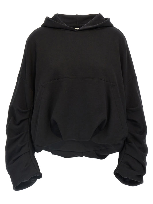Dries Van Noten Black Cotton Sweatshirt