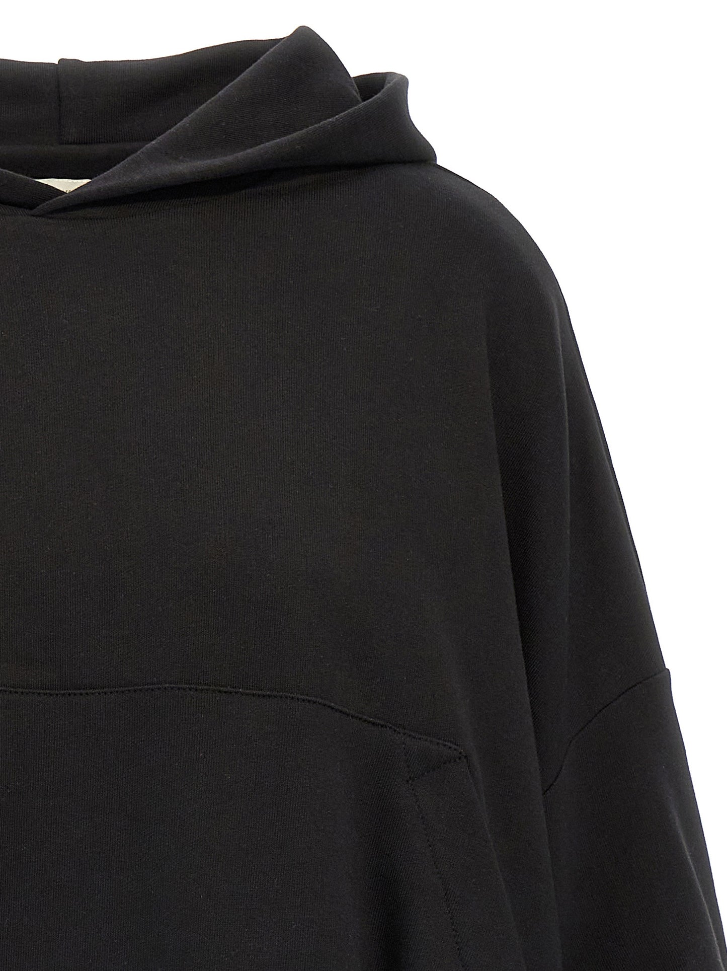 Dries Van Noten Black Cotton Sweatshirt