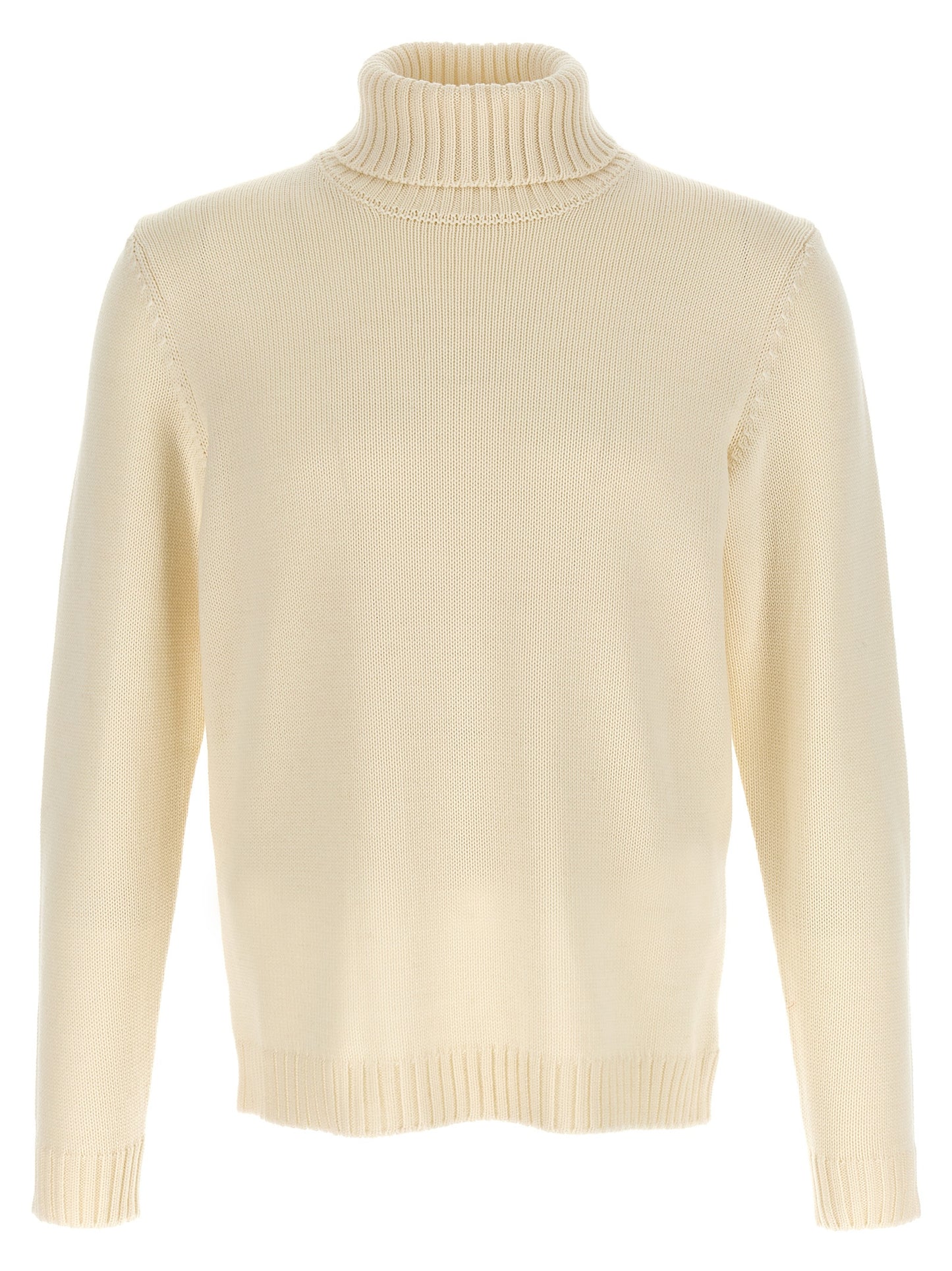 ZANONE White Virgin Wool Cardigan