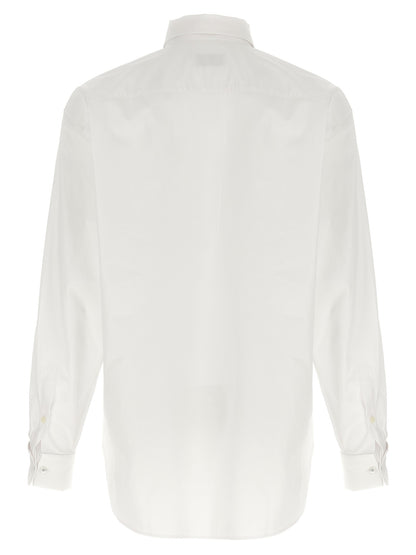 Dries Van Noten White Cotton Blouse