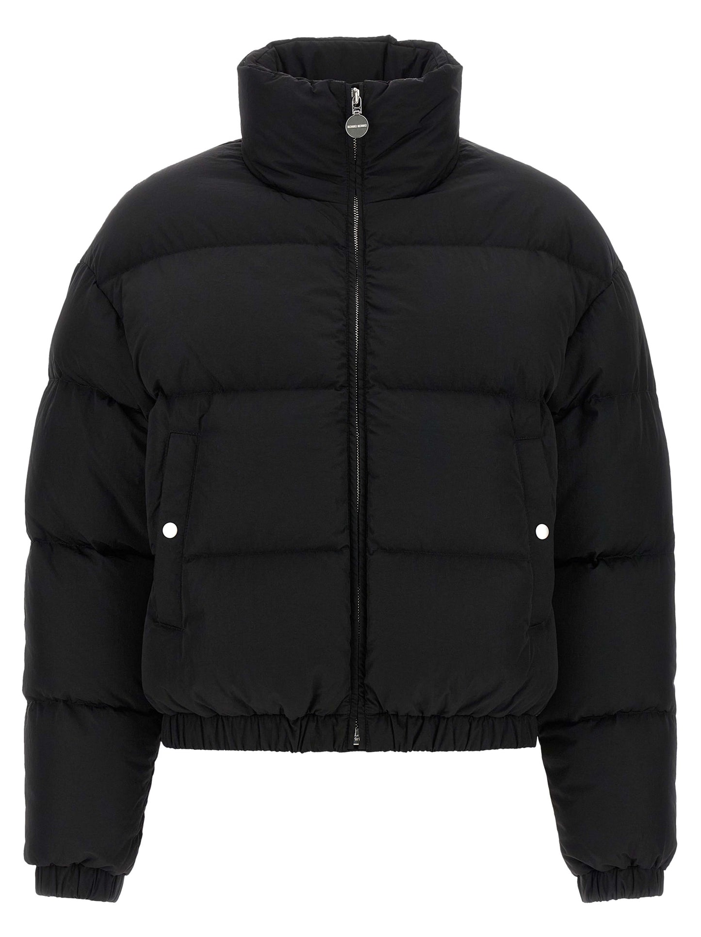 IENKI IENKI Black Nylon Full-Length Jacket