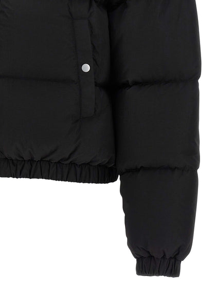IENKI IENKI Black Nylon Full-Length Jacket