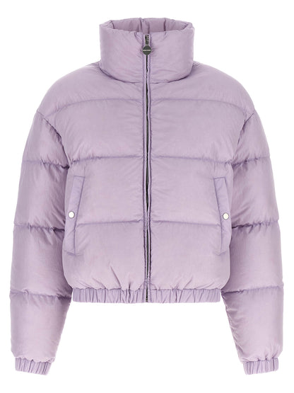 IENKI IENKI Purple Nylon Full-Length Jacket