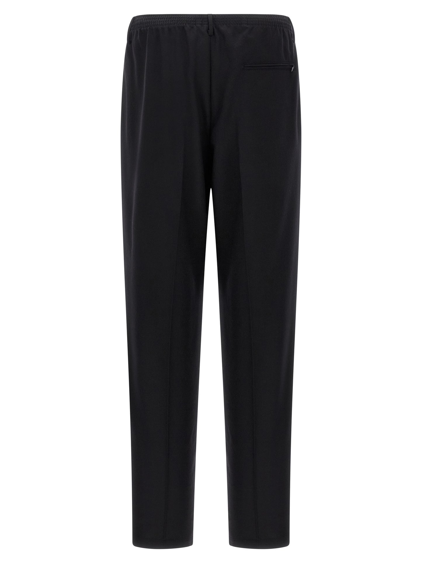 CELLAR DOOR Black Wool Casual Pants