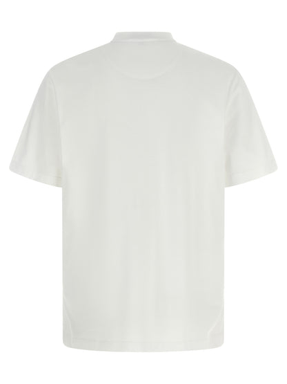 Brioni White Cotton T-Shirt
